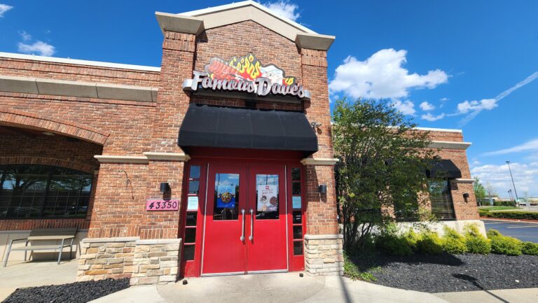 Famous Dave's Menu